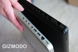 Illustration for article titled Sizemodo: New MacBook and MacBook Pro vs. Their Forebearers